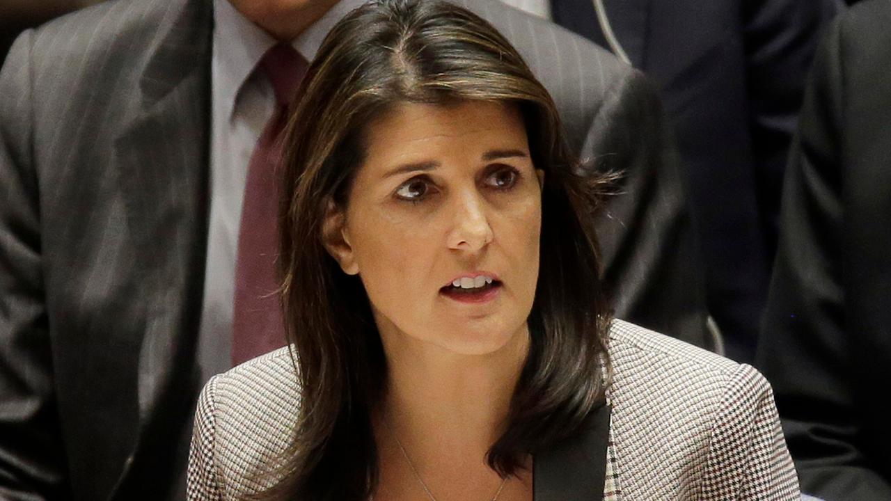 Haley attends final UN Security Council meeting