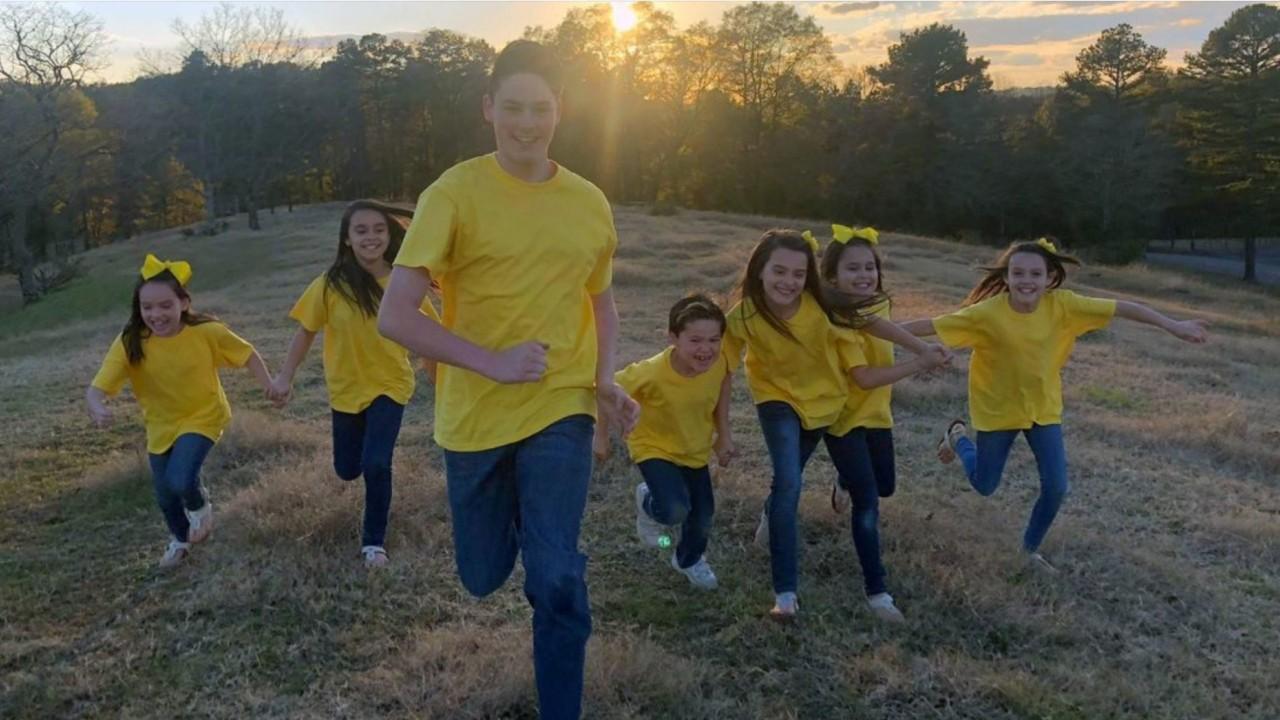 Arkansas couple adopts seven siblings at once, giving them a ‘forever family’ ahead of Christmas
