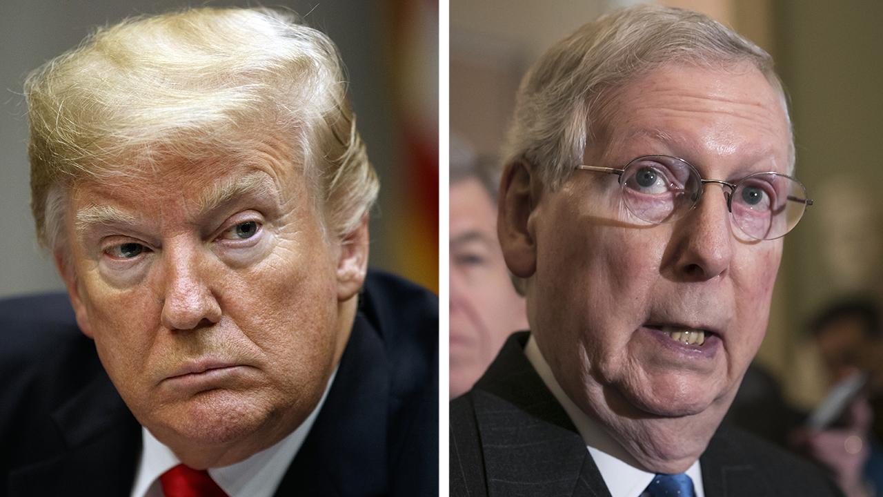 Trump drops demands to fund wall to avoid shutdown, Sen. McConnell makes deal to fund government through February