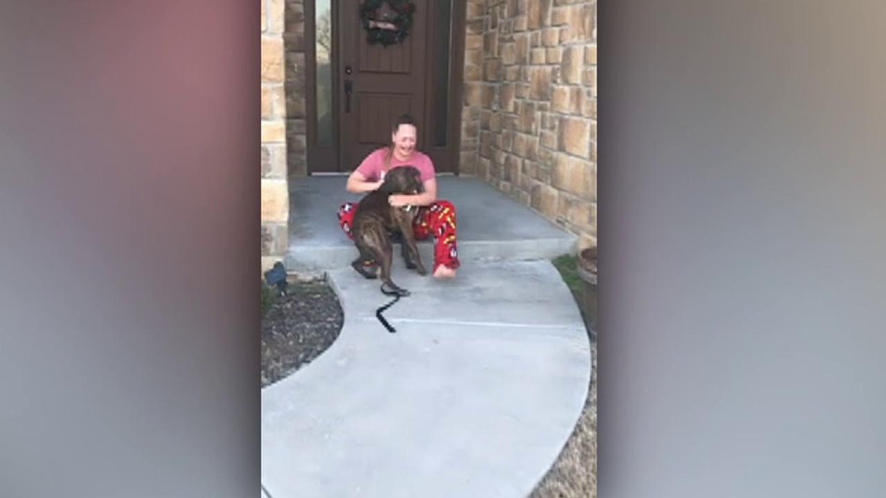 Surprise Christmas present ends years of waiting for Oklahoma college student