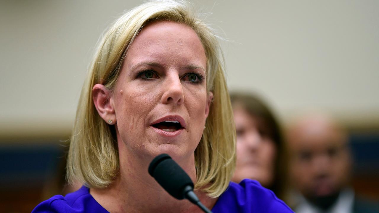 Rep. Gutierrez berates Kirstjen Nielsen for 6 minutes on immigration policy, leaves room when she tries to respond