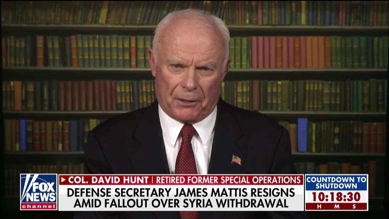 Colonel David Hunt on Mattis Resignation, Troop Withdrawal