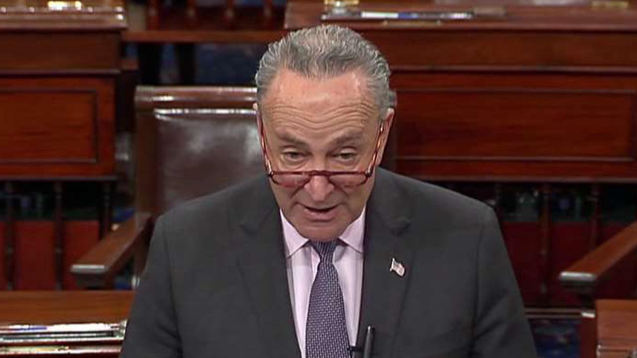 Sen. Chuck Schumer: We arrived at this moment because Trump has been on a destructive two-week temper tantrum