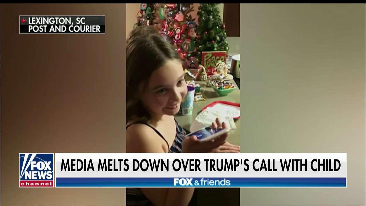 Pres. Trump asks 7yearold if she believes in Santa. Fox News Video