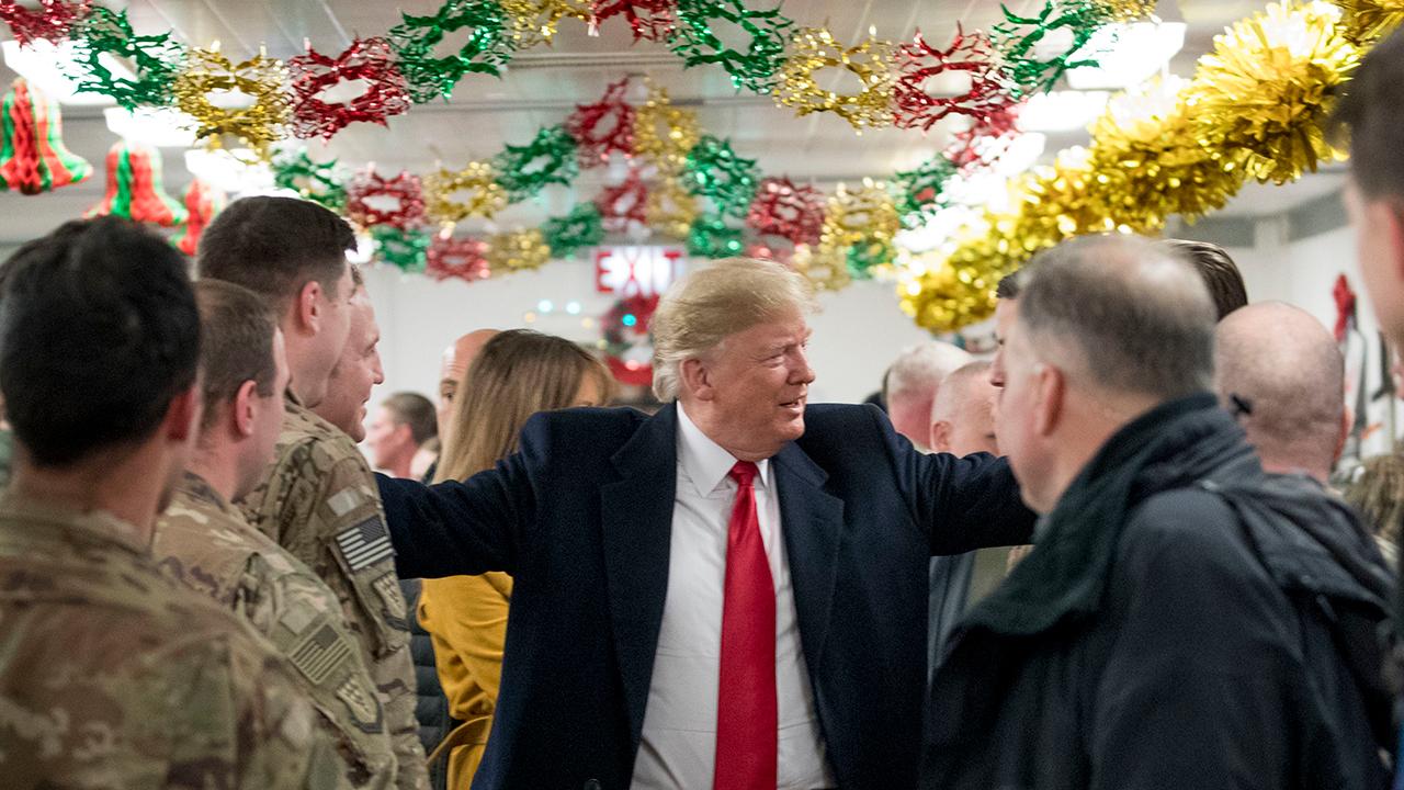 Media misfire: News outlets criticize Trump for not visiting troops, as president makes unannounced trip to Iraq