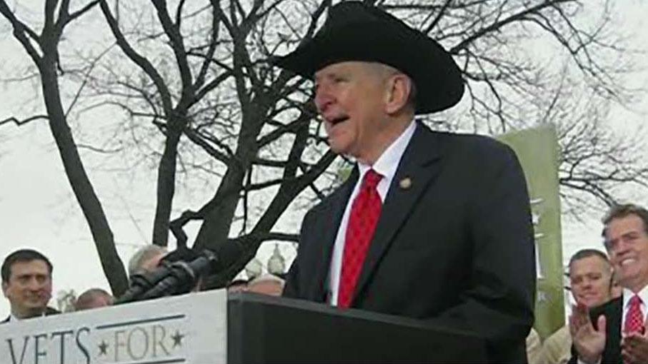 Beloved Rep. Sam Johnson reflects on his extraordinary life, service and patriotism as he says goodbye to Congress