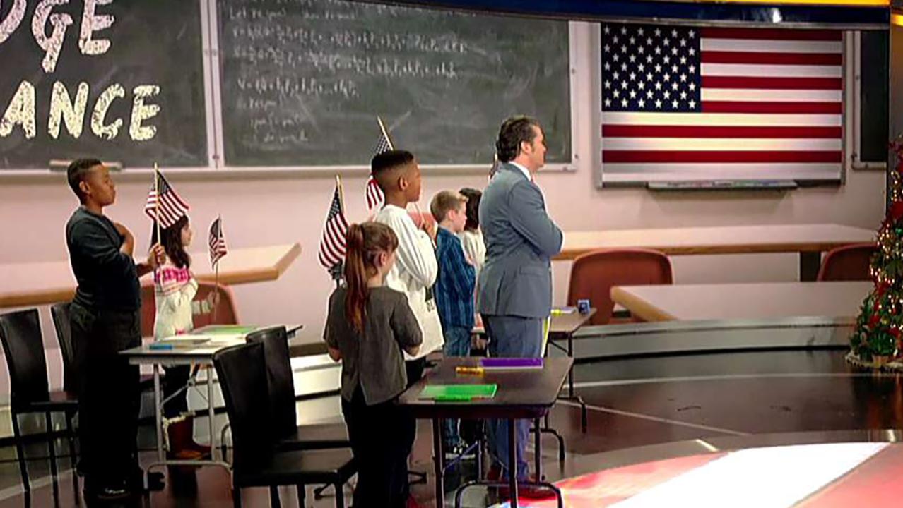 'Fox & Friends' honors the Pledge of Allegiance