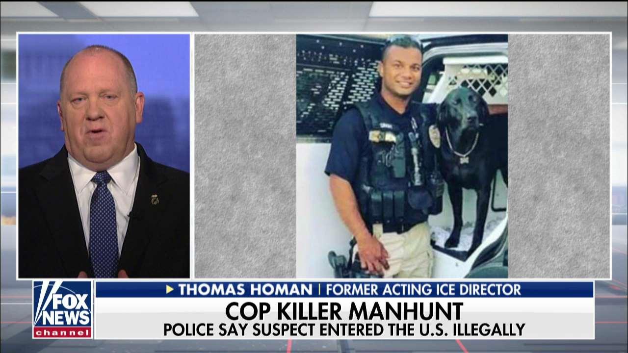 Homan on Illegal Immigrant Wanted for Cop's Murder: 'California Provided Him Sanctuary'