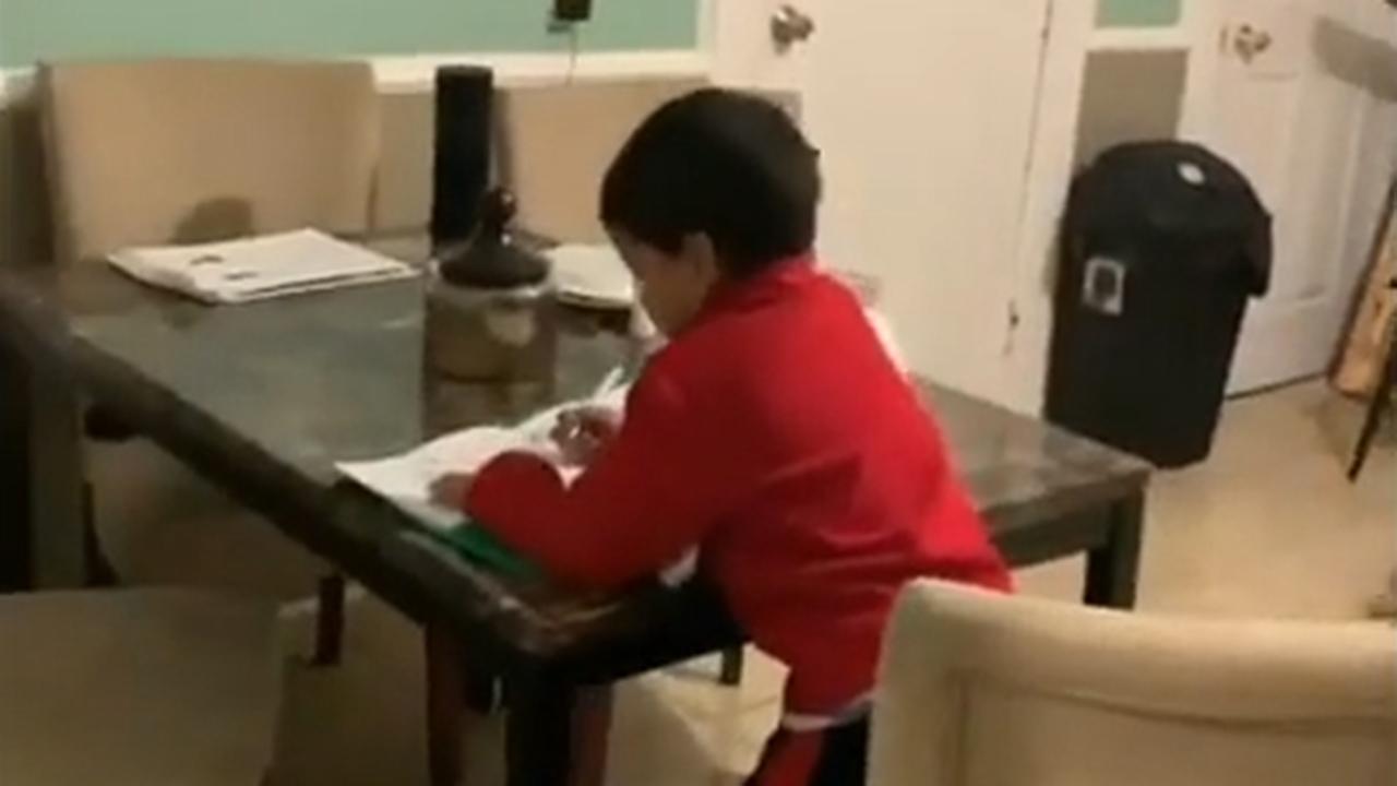 Mom catches son using Alexa to do his homework