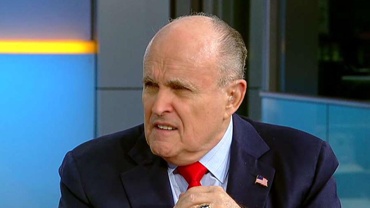 Rudy Giuliani says there is no evidence to suggest Trump was involved in any conspiracy to hack the DNC with Russia