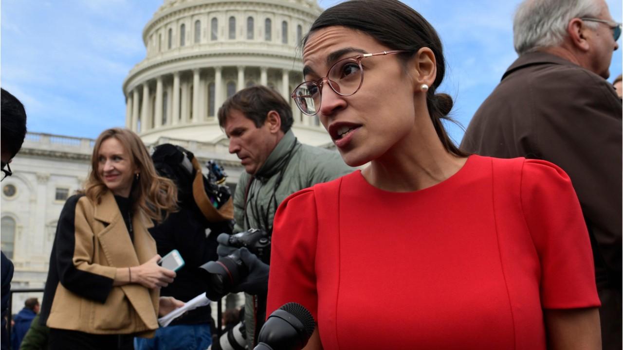 Ocasio-Cortez has been calling for the creation of 'Green New Deal' legislation, which would eliminate much of the United States’ fossil-fuel consumption. So far, Sens. Bernie Sanders, I-Vt., and Cory Booker, D-N.J., and 40 House Democrats have said they support the proposal, but incoming House Democratic leadership has put it on pause for now.