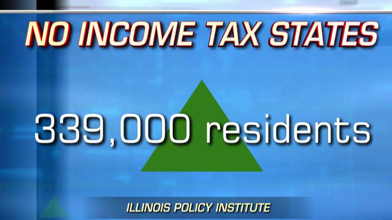 Taxing times: Population drops in states with high taxes, grows in states with no income tax and lower property taxes