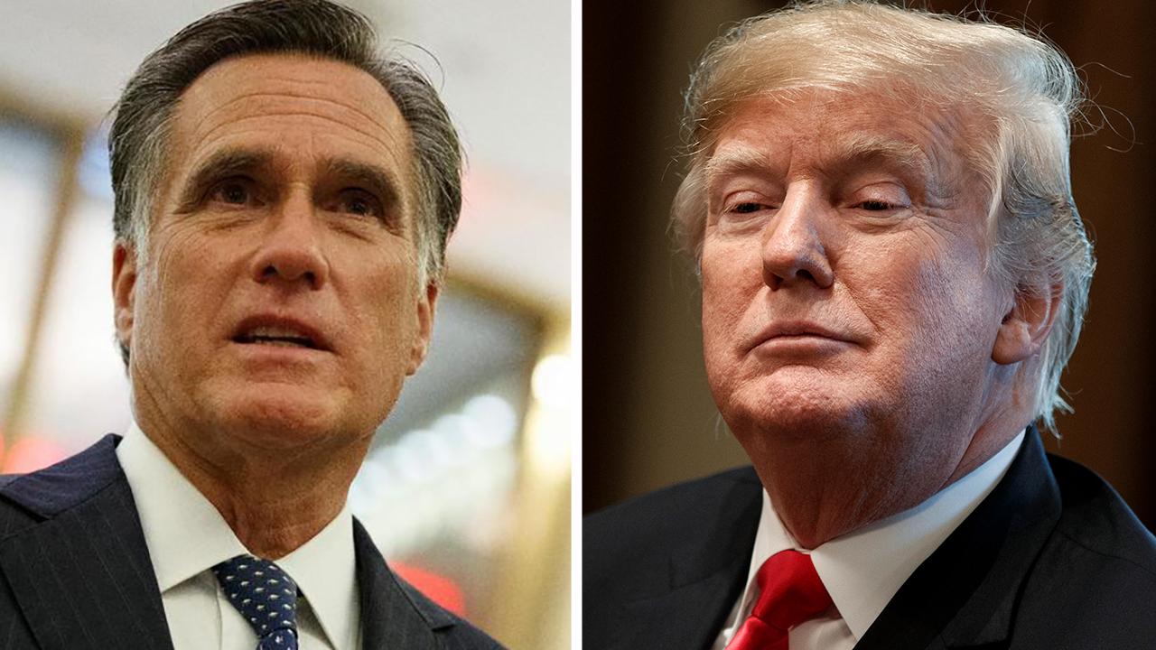 Trump fires back after Mitt Romney writes scathing op-ed criticizing the president, reaction from Marsha Blackburn
