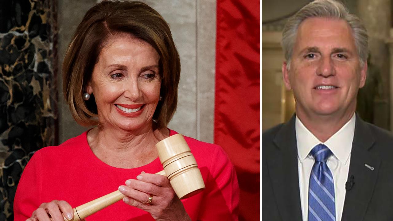 Rep. McCarthy says the government shutdown is Pelosi's after Democrats refuse to get serious on border security