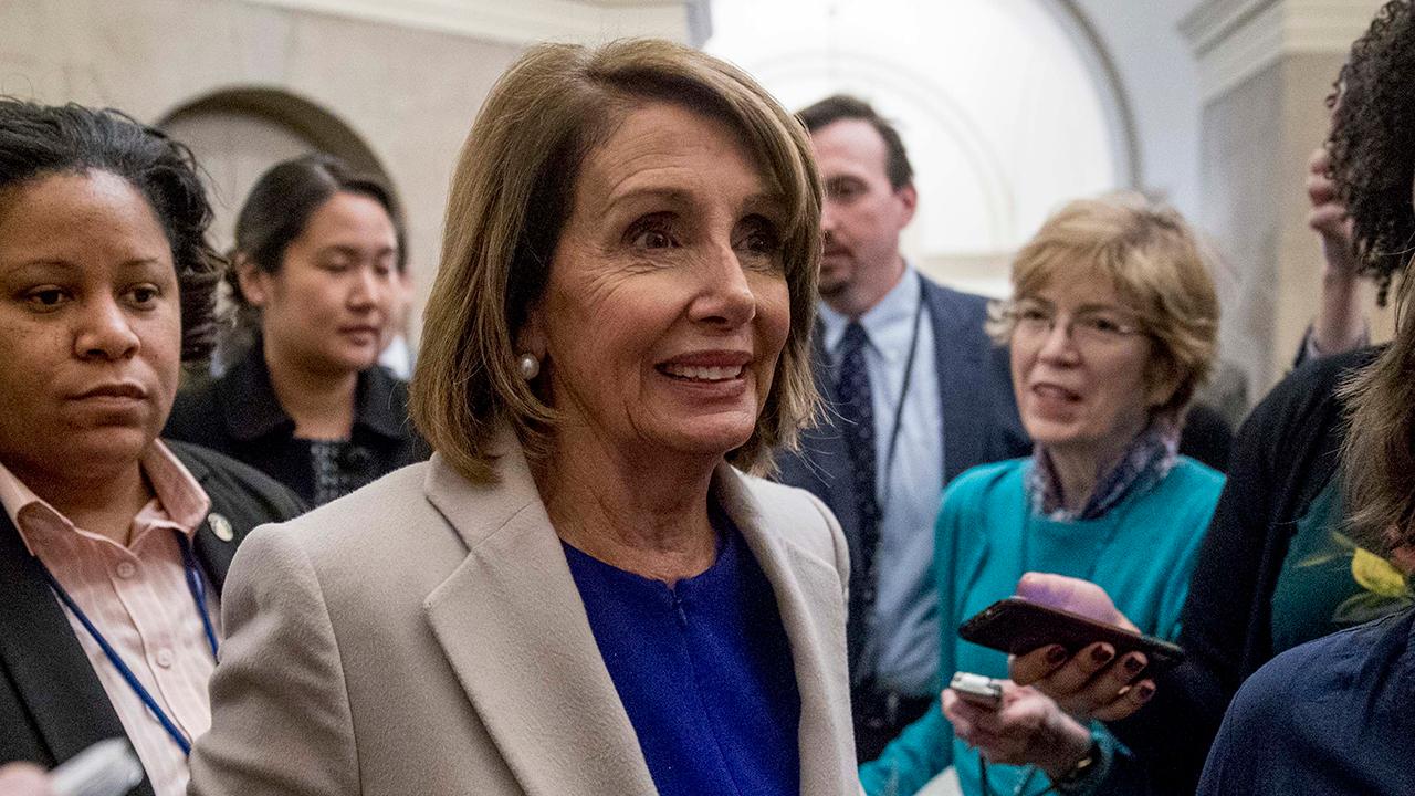 Pelosi's questions if President Trump can handle 'women in power'