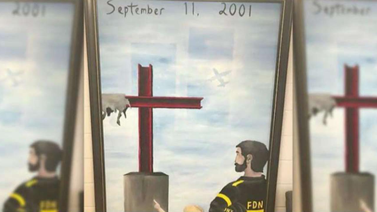 Atheist group says painting of Ground Zero Cross at Missouri courthouse is unconstitutional