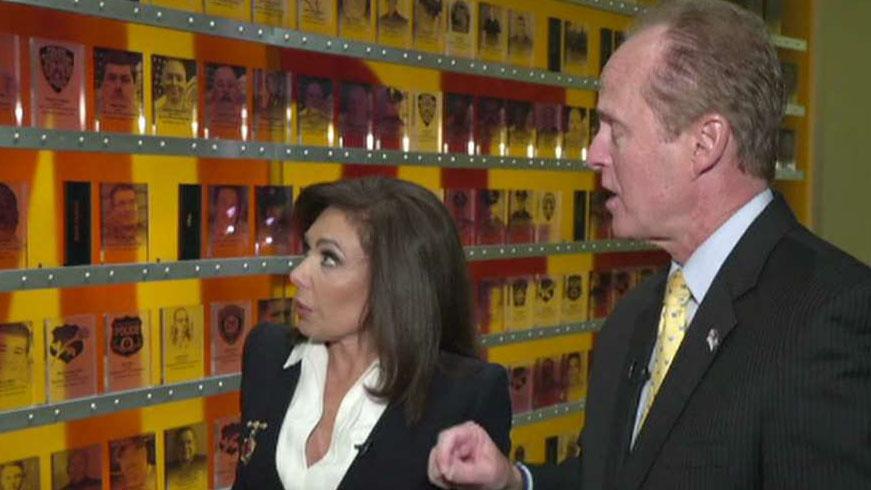 Judge Jeanine gets a behind-the-scenes look of the National Law Enforcement Museum in Washington, DC