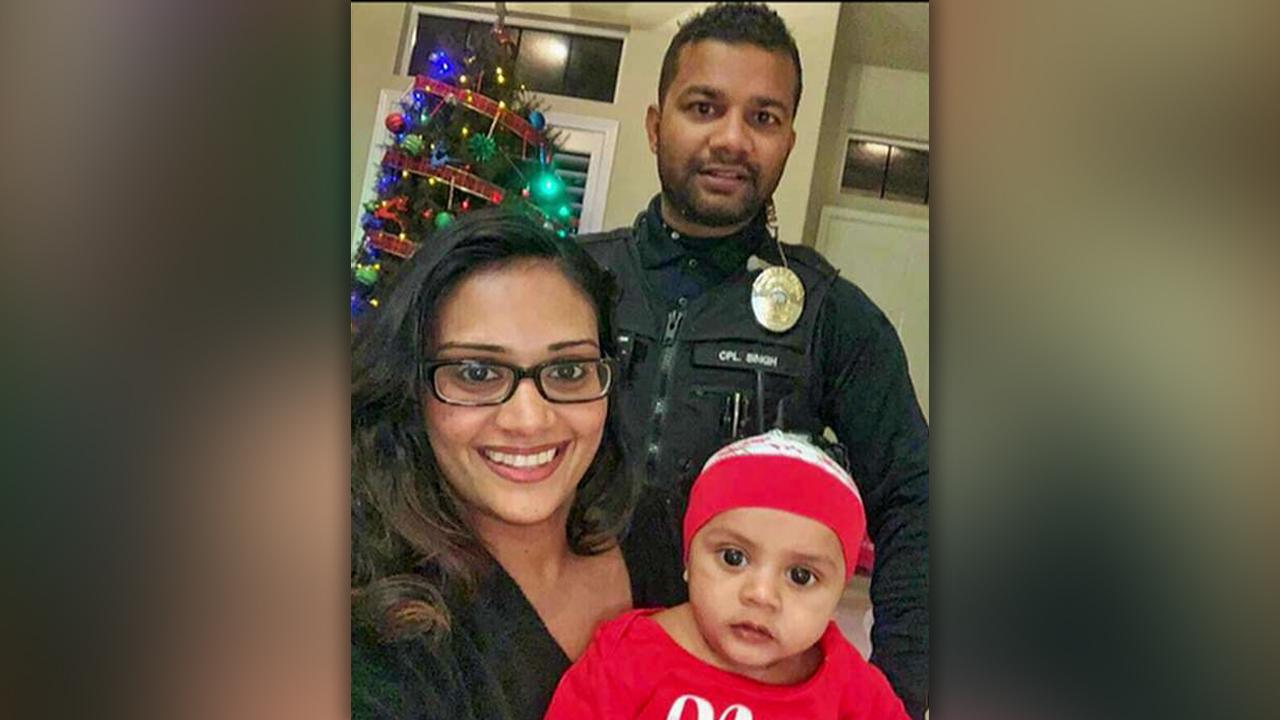 $350K raised for fallen California police officer Ronil Singh's family through the Tunnel to Towers Foundation