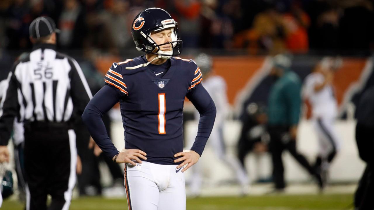 Chicago Bears' Cody Parkey after missing potential game-winning field goal: 'I feel terrible'