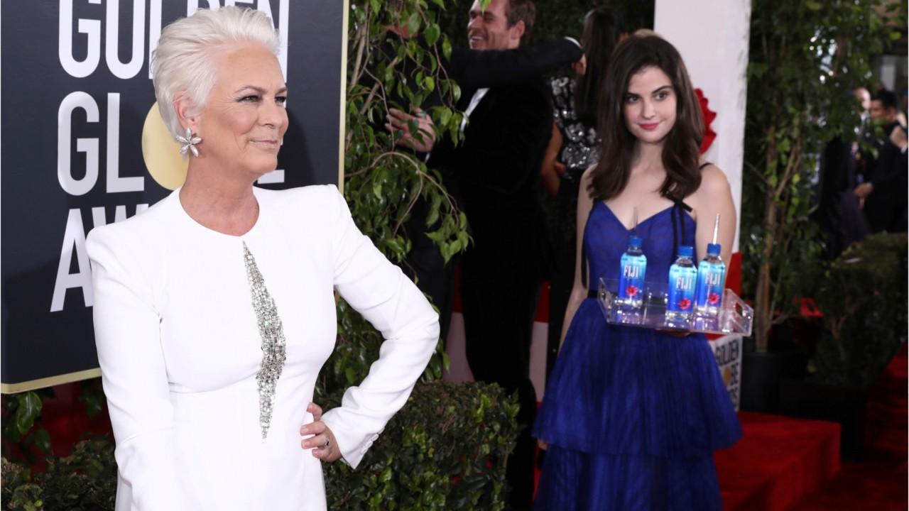 Fiji Water girl steals Golden Globes spotlight from celebrities