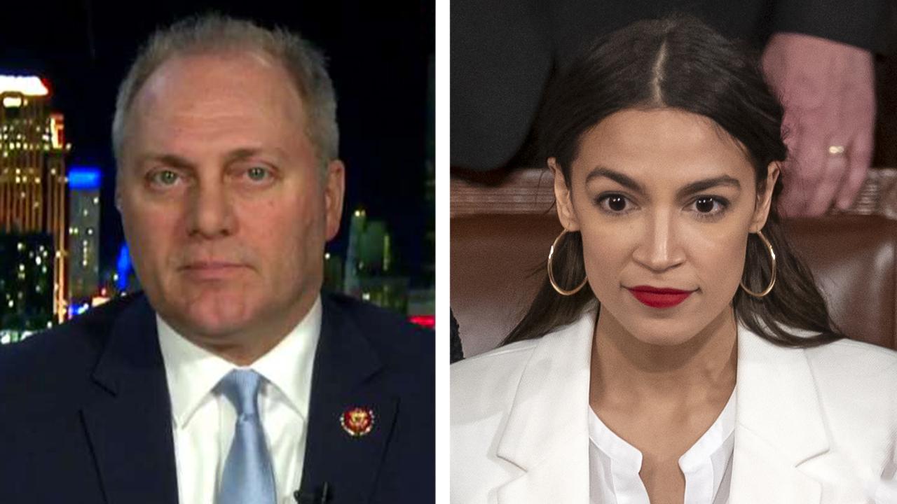 Scalise calls on Ocasio-Cortez to 'stand up' to radical supporters who attacked him via Twitter