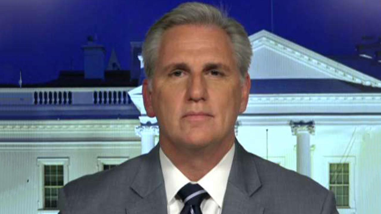 McCarthy: Trump talked about the facts on border security