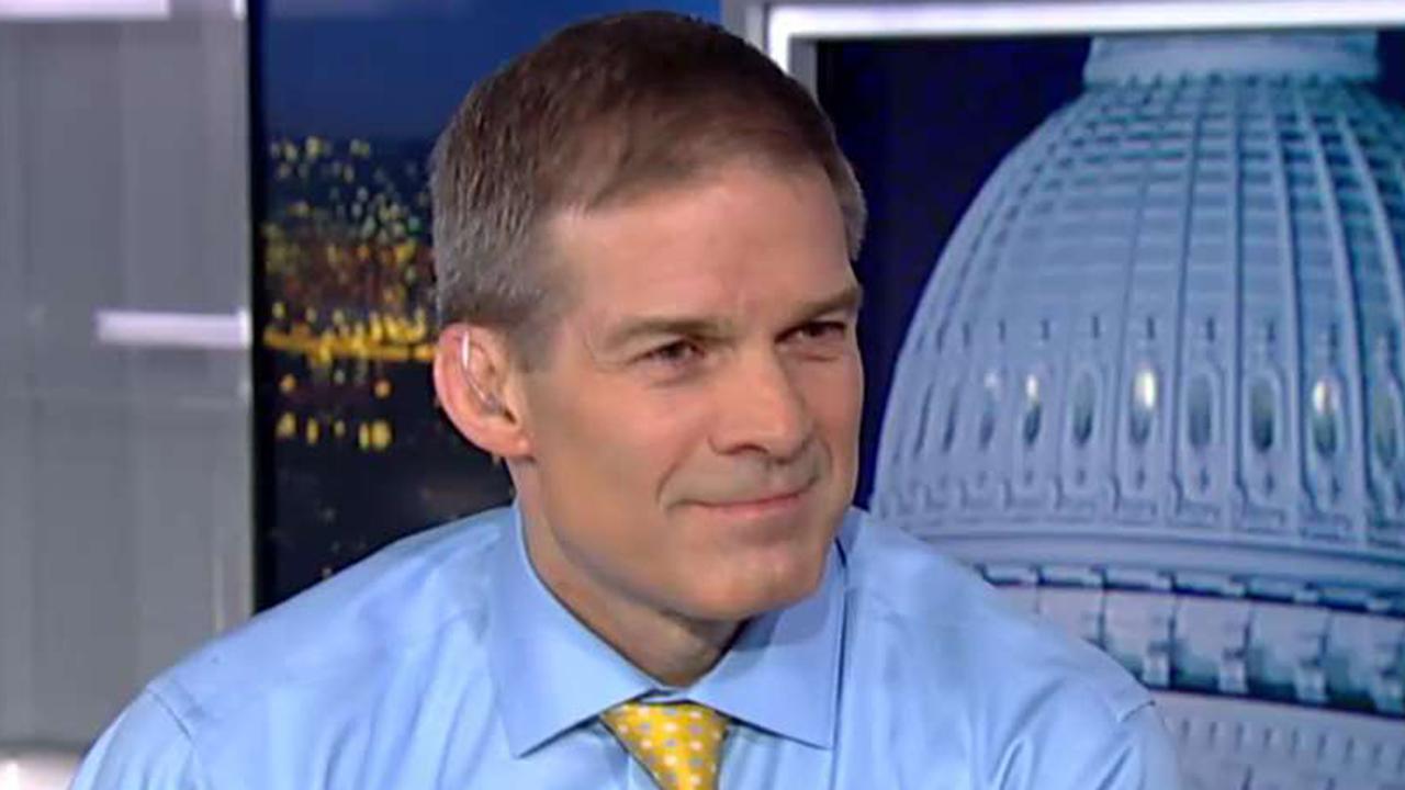 Rep. Jordan: Democrats are more focused on stopping the president than helping the country