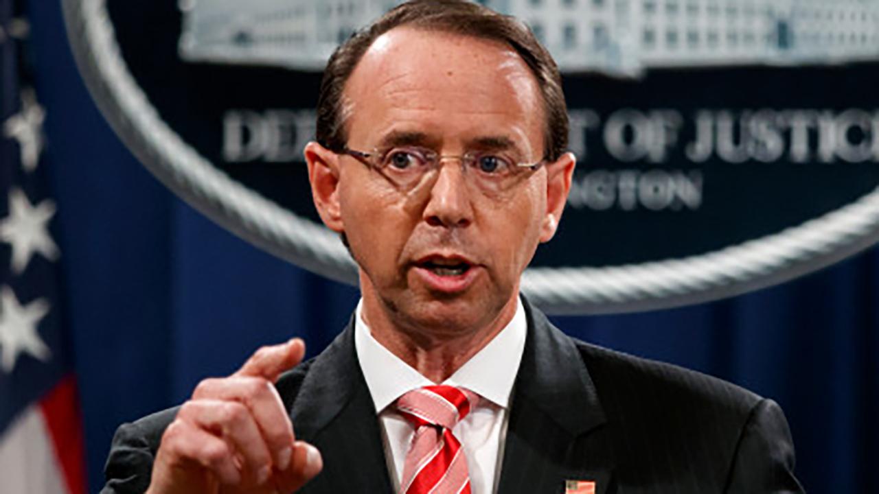 Deputy Attorney General Rod Rosenstein to leave DOJ once new attorney general confirmed, sources say