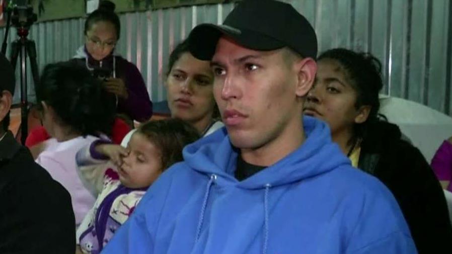 Migrant caravan members disappointed by President Trump's tone during his national address on securing the border
