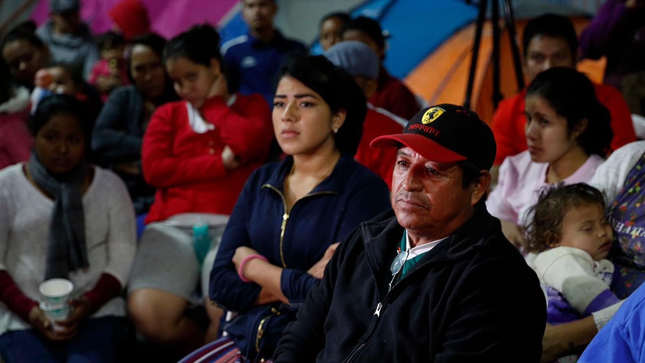 Thousands of Central American migrants remain camped out in Tijuana, Mexico hoping for entry to the United States