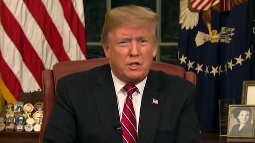 President Trump's prime-time Oval Office address on border wall sparks strong media reaction