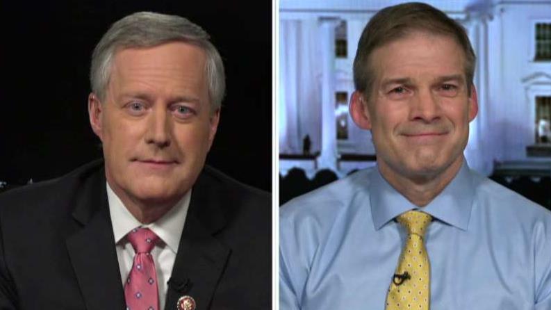 Reps. Jim Jordan and Mark Meadows on Democrats' refusal to fund border security