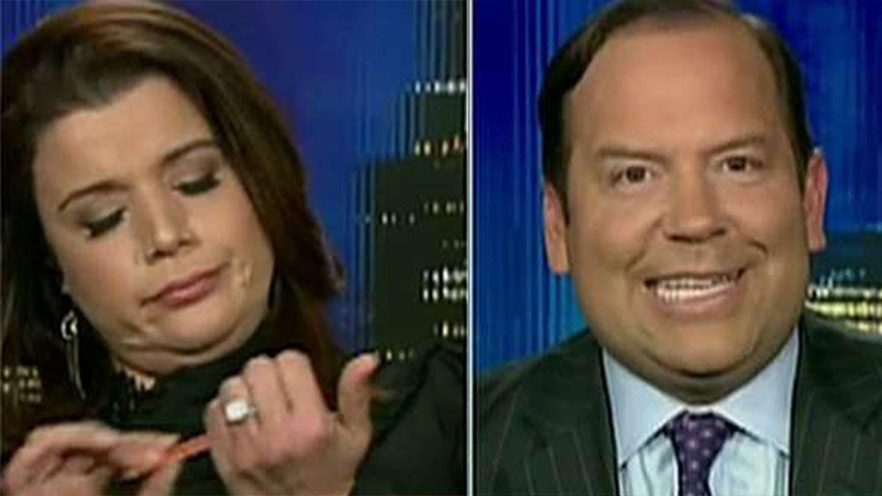 CNN pundit Ana Navarro files her nails while Trump supporter Steve Cortes blasts crimes committed by illegal immigrants