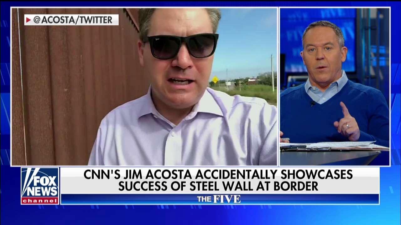 The Five on Jim Acosta's Border Wall Video