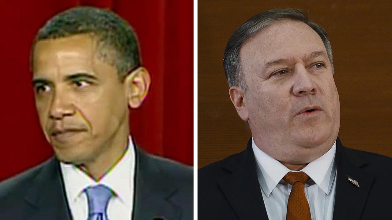 Pompeo slams Obama's foreign policy in Cairo speech