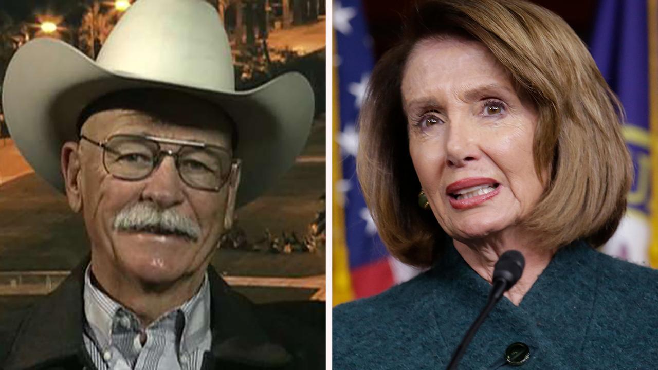 Border rancher reacts to Nancy Pelosi calling border wall 'immoral'