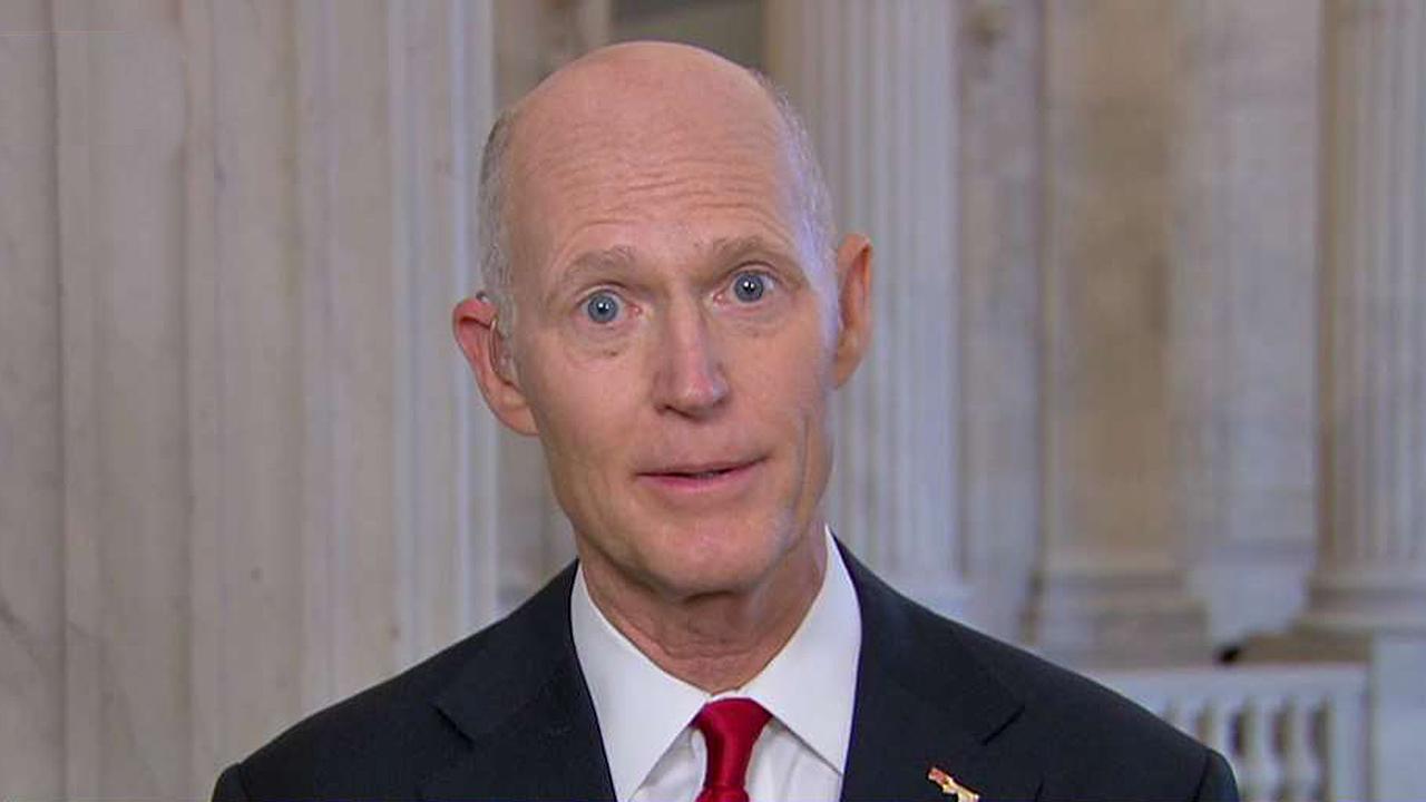 Sen. Rick Scott, in his first live interview since joining the Senate, expresses frustration with DC dysfunction