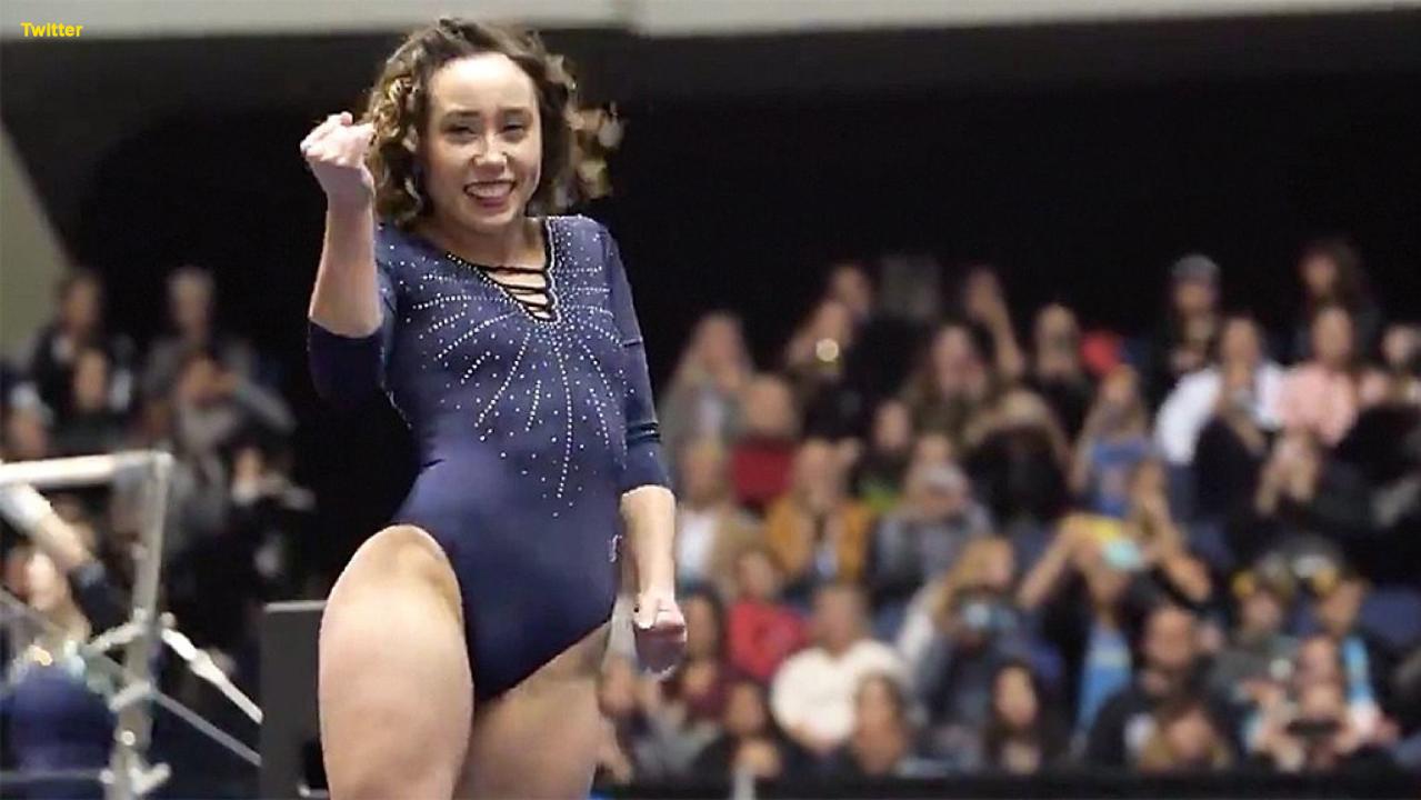 Watch: UCLA gymnast Katelyn Ohashi’s perfect 10 floor routine