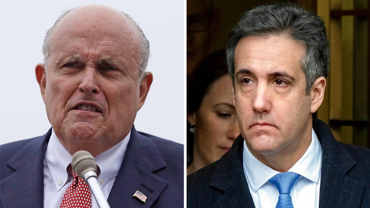Rudy Giuliani says any suggestion that the president counseled Michael Cohen to lie is false