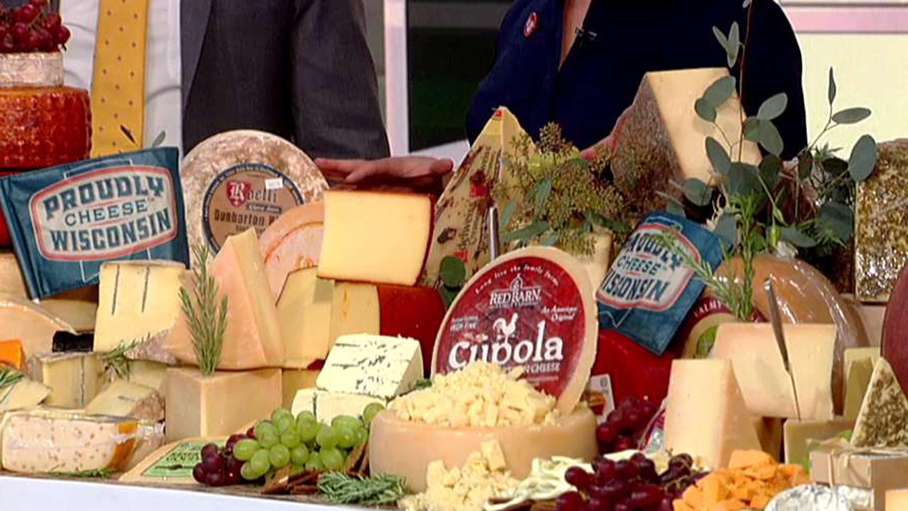 ‘fox And Friends Celebrates National Cheese Day With A 16 Foot Cheese Board Fox News Video 3064