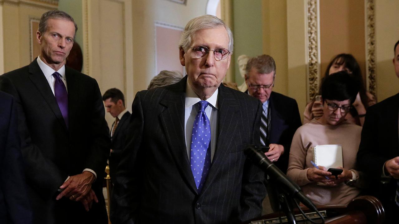 Republican senators working to put Trump's shutdown compromise proposal on paper