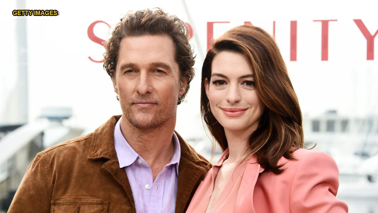 Anne Hathaway says she's done drinking after night out with Matthew McConaughey