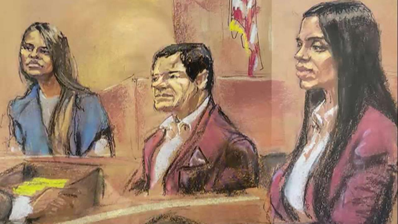 El Chapo, wife wear matching outfits as mistress returns to the stand
