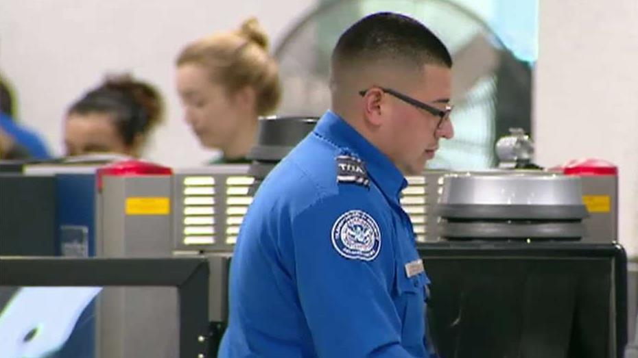 TSA says security wait times at country's largest 40 airports are under 30 minutes