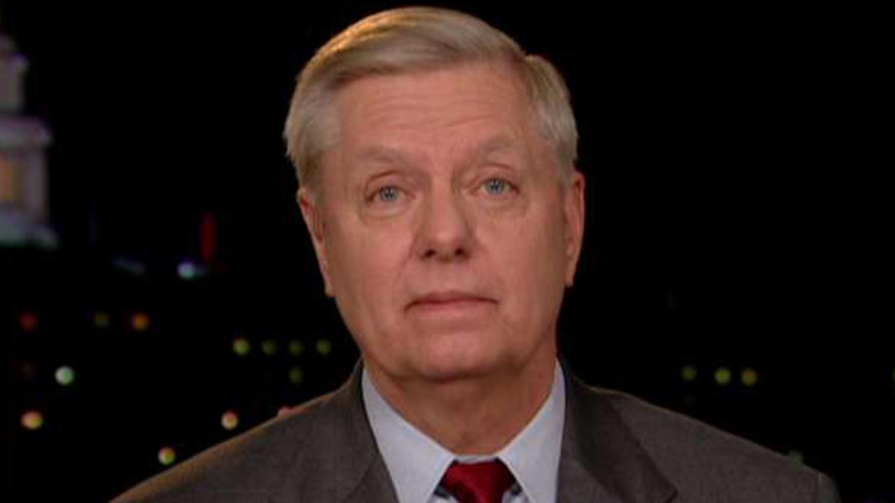 Sen. Graham slams Nancy Pelosi for being 'absurd, petty, and shameful'