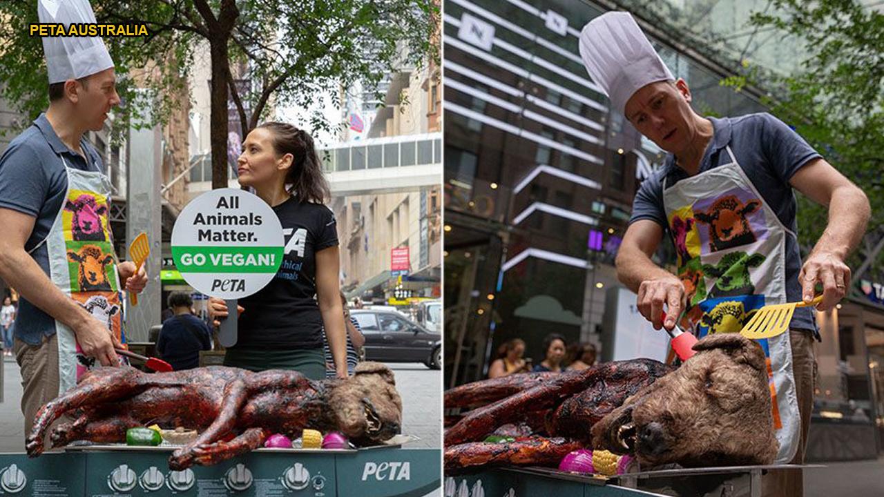 GRAPHIC PHOTO WARNING: PETA 'grills' dog in disturbing vegan promo
