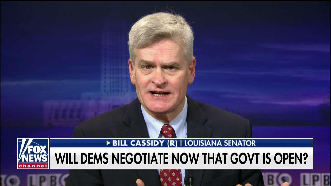 Sen. Cassidy: Pelosi's Opposition to Trump on Border Security Is a 'Sorry State of Affairs'