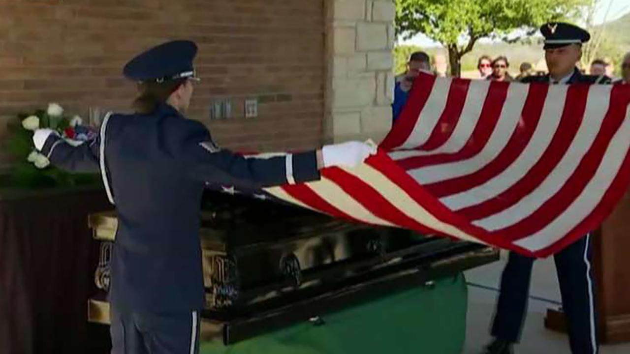 Thousands respond to viral appeal to attend funeral for Air Force veteran
