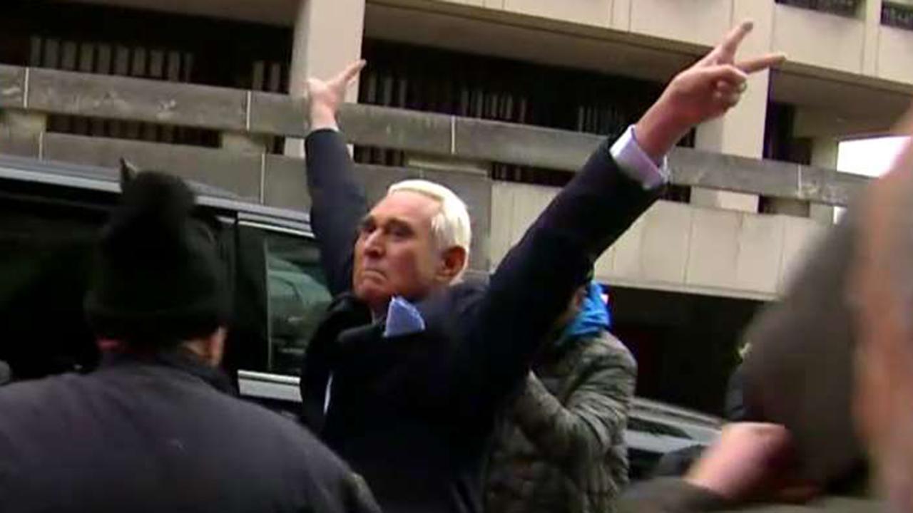 Roger Stone pleads not guilty to 7 counts including lying to Congress and witness tampering