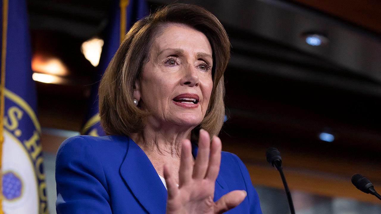 Nancy Pelosi says there won't be 'any wall money' in legislation to fund the government